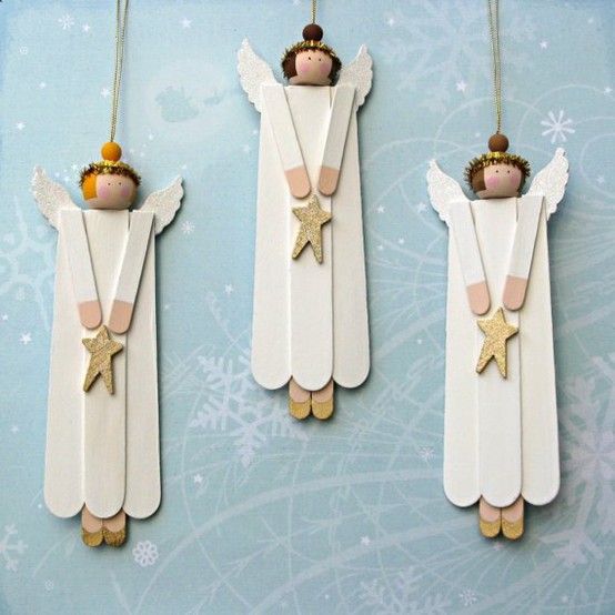 Painted DIY Christmas ornaments