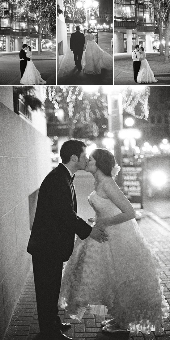 Passionate soft kiss